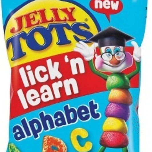 Beacon Jelly Tots Lick n Learn Alphabet 100g