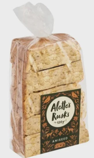 Alettes Aniseed Rusks 500g
