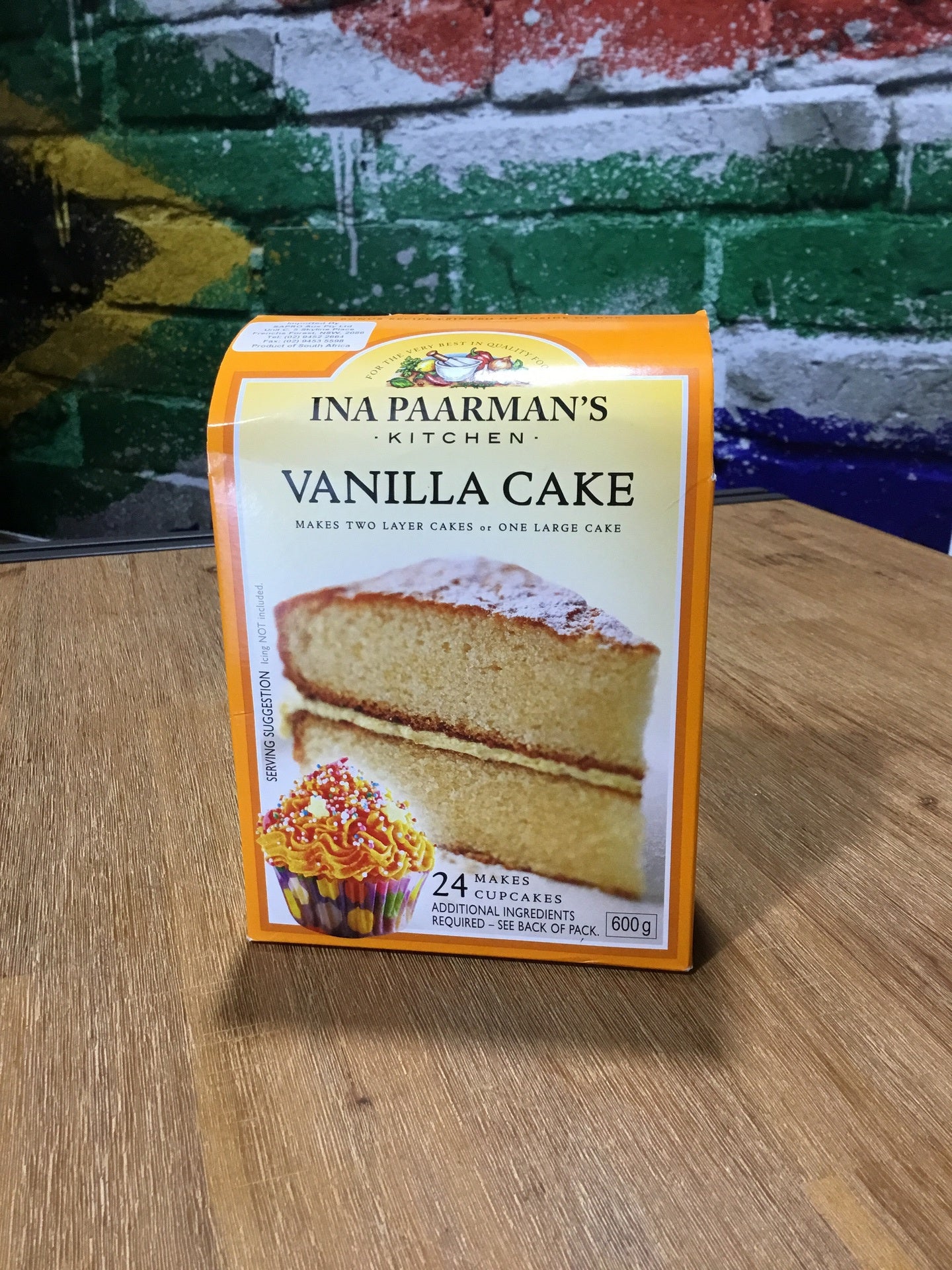 Ina Paarman Bake Vanilla Cake Mix 600g