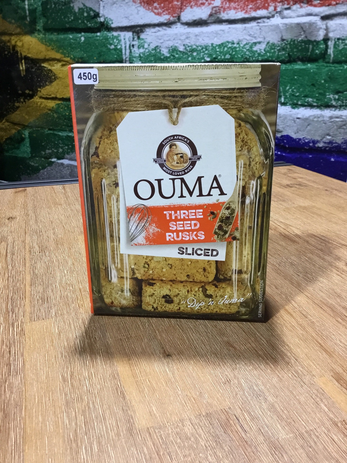 Ouma Rusks Breakfast Three Seed 450g