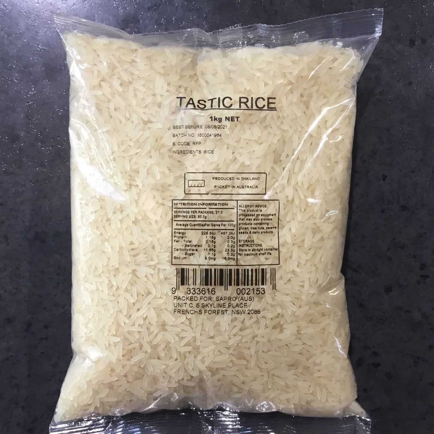 Tastic Rice sapro 1kg