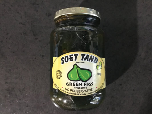 SoetTand Whole Green Figs 500g