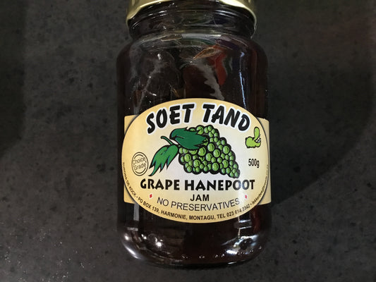 SoetTand Hanepoot Jam 500g