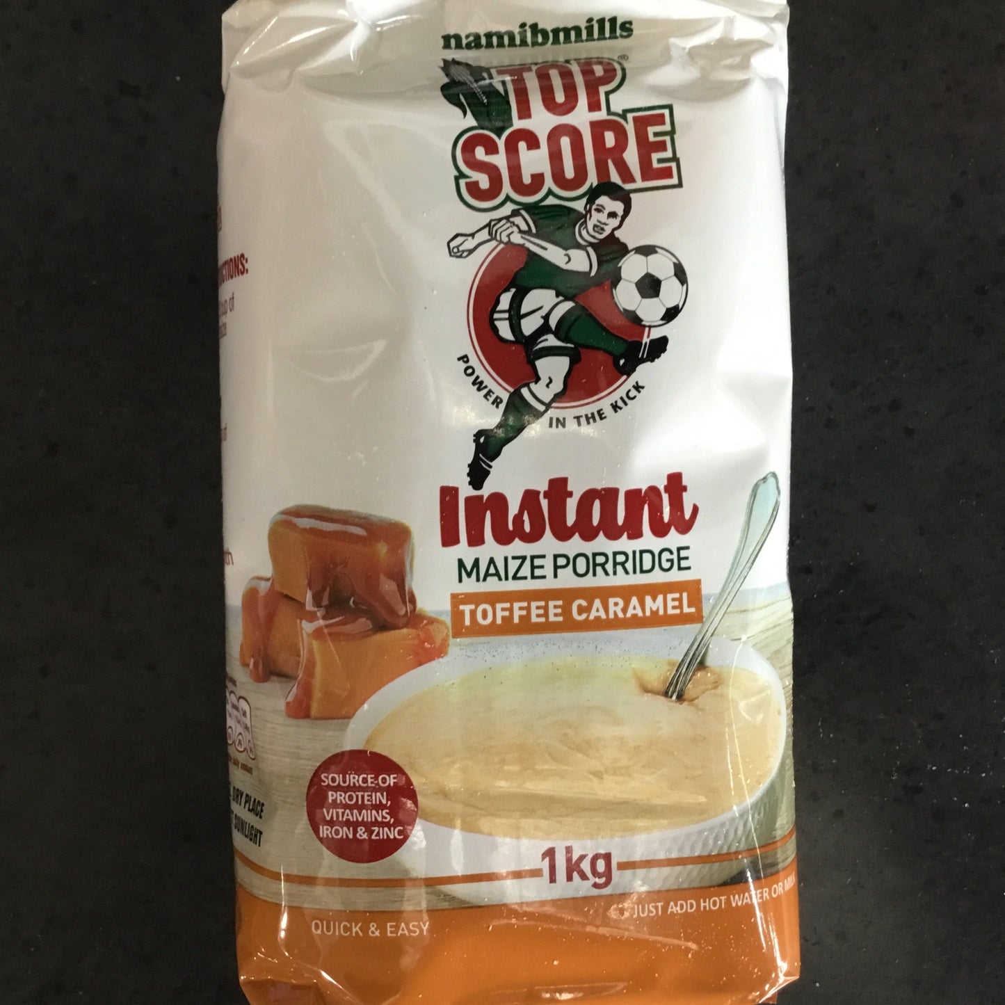 Top score Porridge Instant - Toffee Caramel 1kg