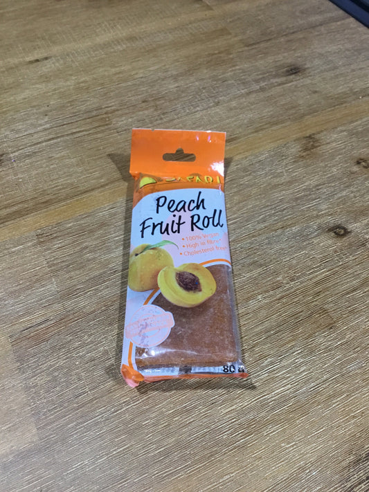 Safari Fruit Rolls Peach 80g