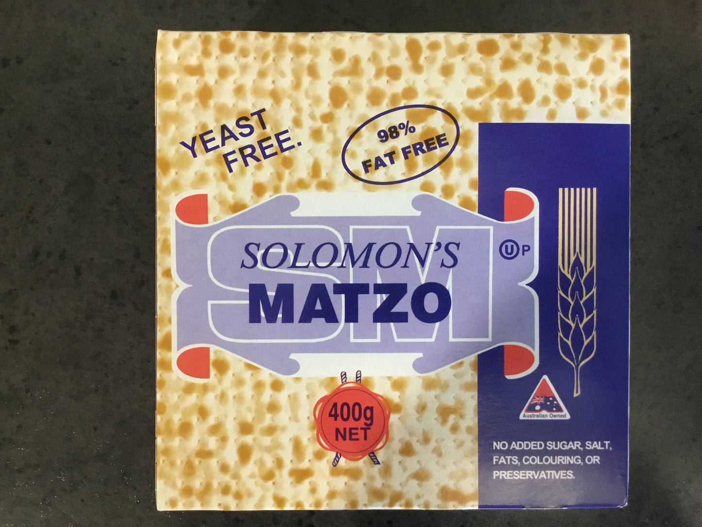 Solomon’s Matzo 400g