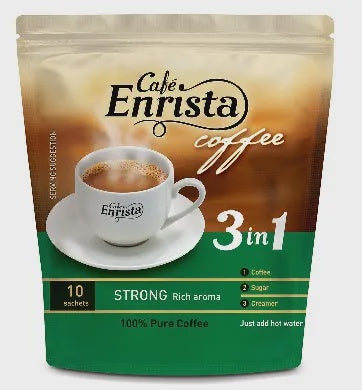 Enrista Coffee STRONG 3-in-1 10 sachets