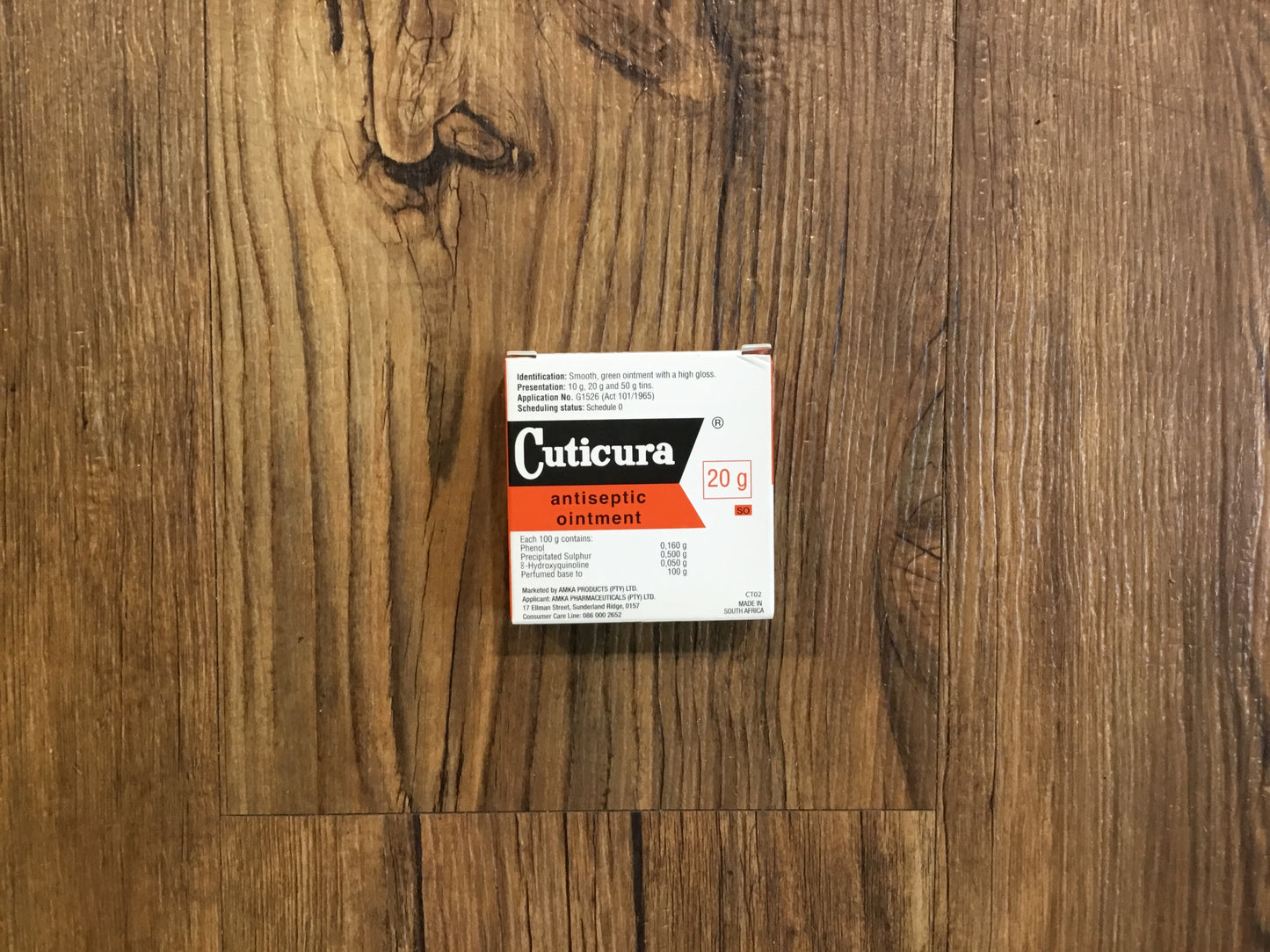 Cuticura Ointment Antiseptic 20g