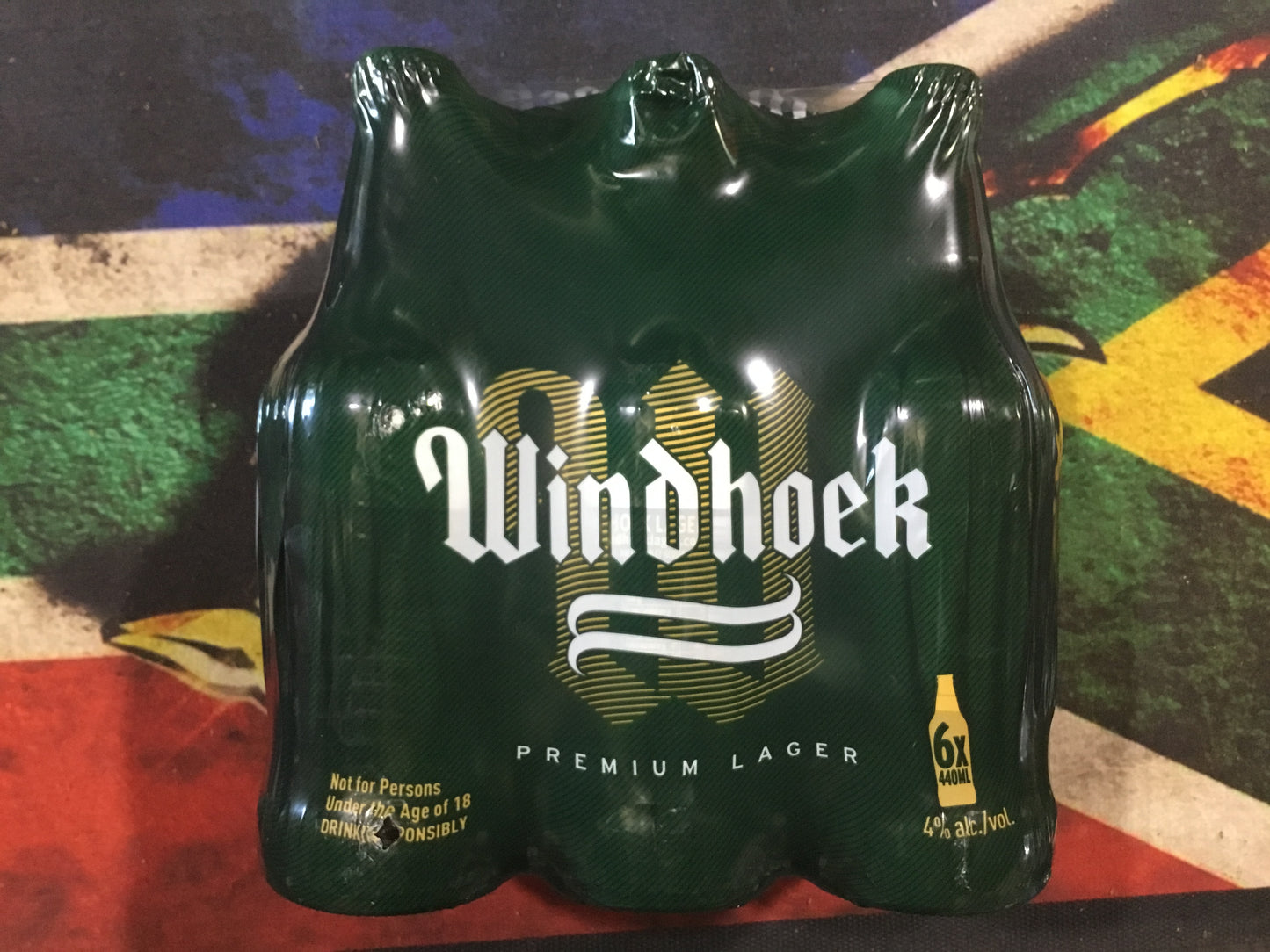 Windhoek Lager 440ml  6 Pack