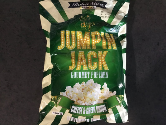 Bakers Street Jumpin Jack - Cheese & Green Onion 100g