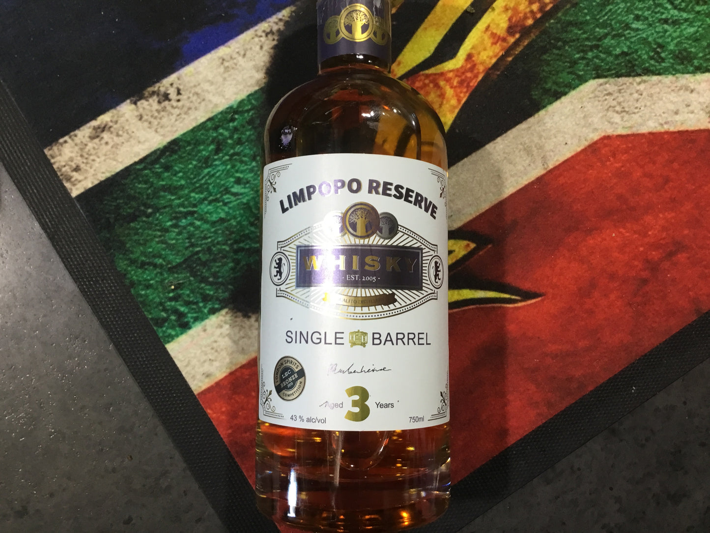 Limpopo Reserve Whisky 3 Year 750ml