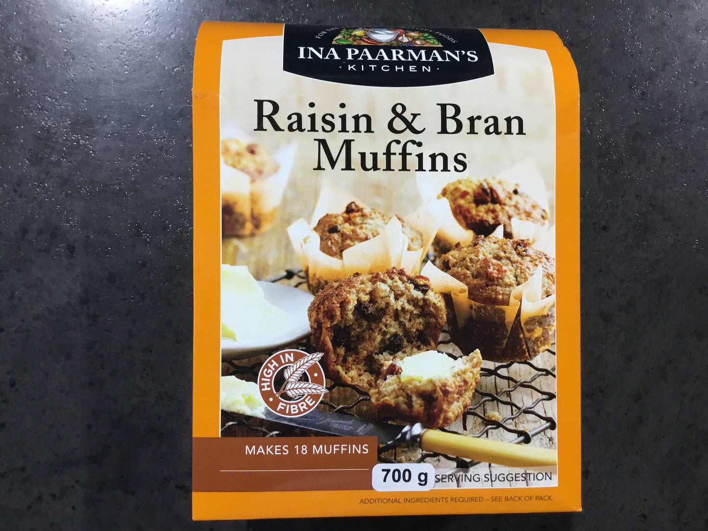 Ina Paarman Bake Raisin and Bran Muffin 700g