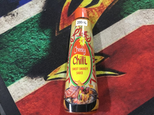 Cheeky Chilli Sauce Sweet Smokey Sauce 200ml Bottle