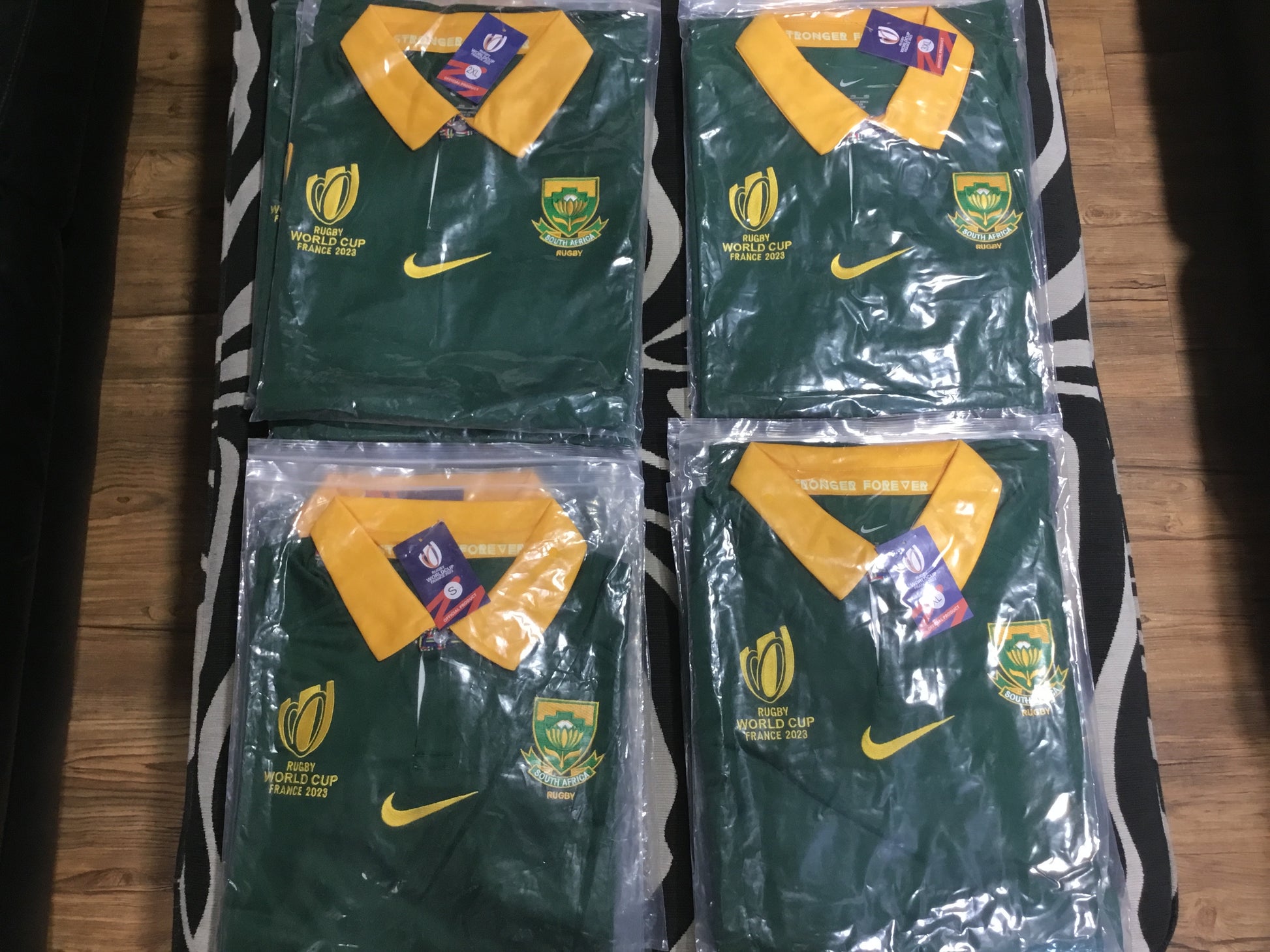 Springbok Jersey NEW Various sizes South African Home Foods