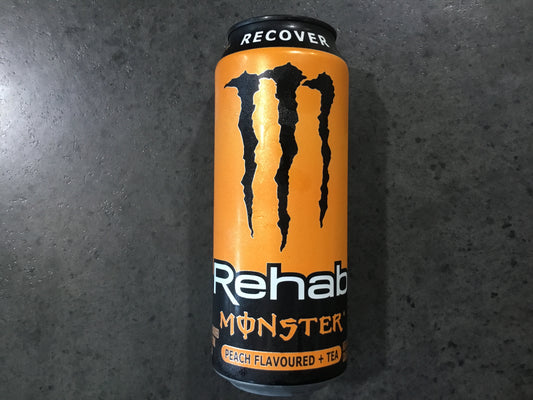 Monster Rehab Peach Tea 500ml cans