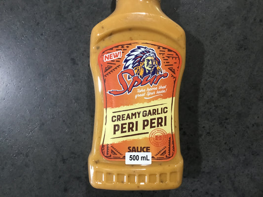 Spur Sauces Creamy Garlic Peri Peri 500ml