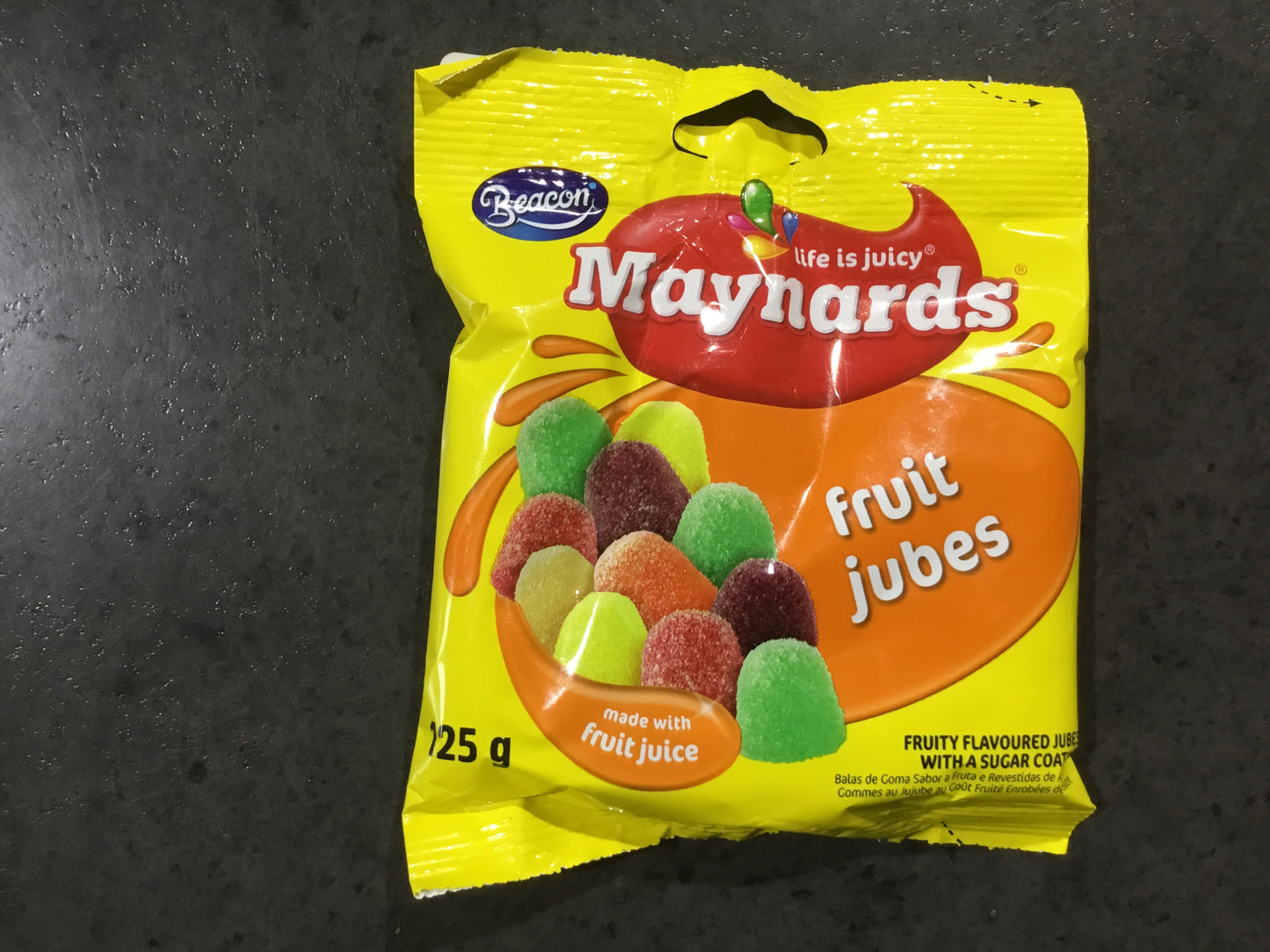 Maynards Enerjelly Fruit Jubes 125g