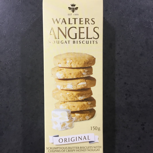 Walters Angel Nougat Biscuit Original 150g