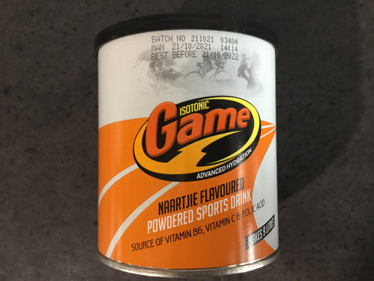 Game Powder Naartjie TIN 720g