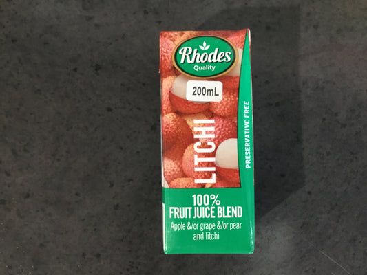 Rhodes Litchi 200ml Small