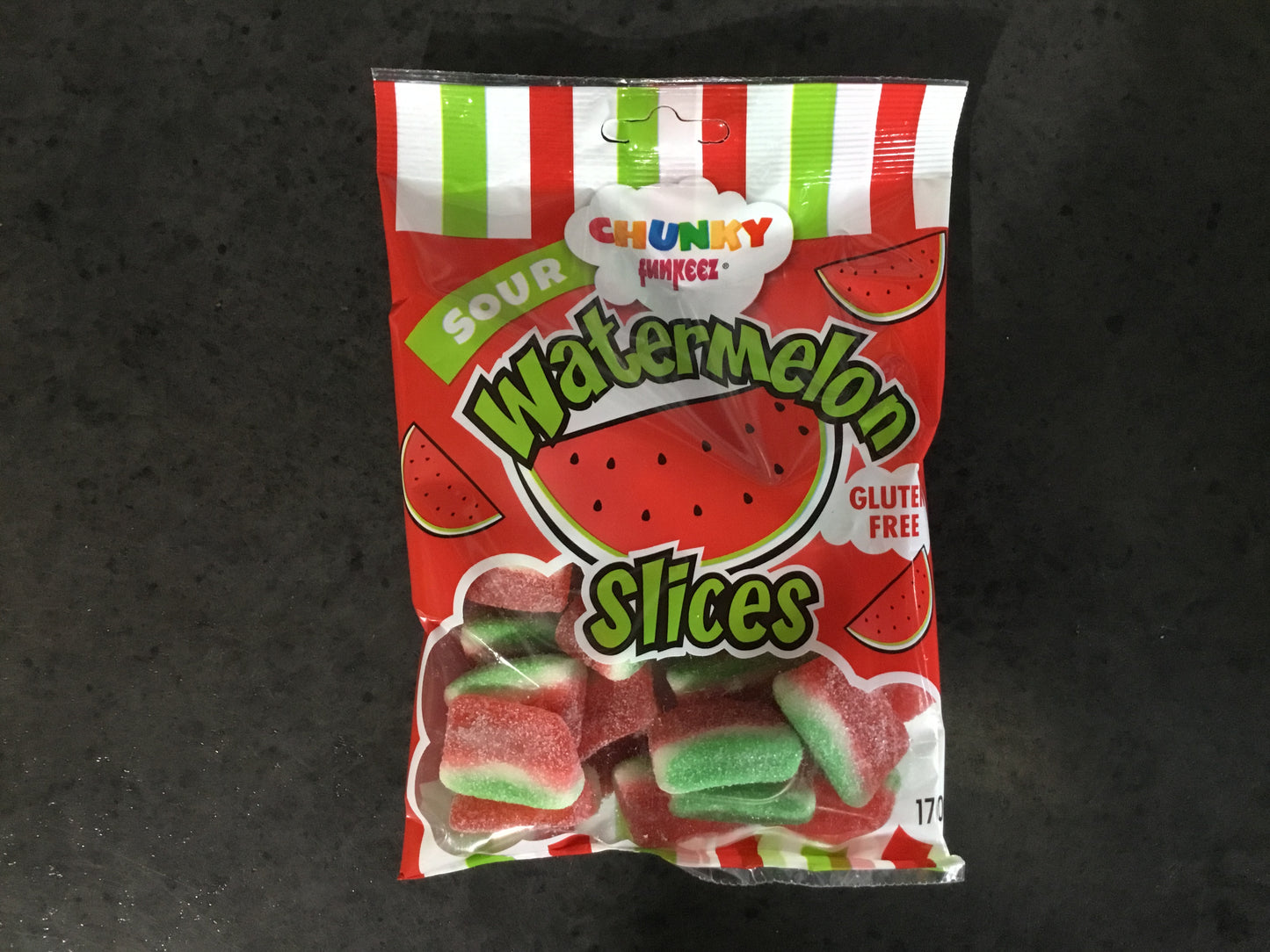 Chunky Funkeez Sour Watermelon Slices 170g
