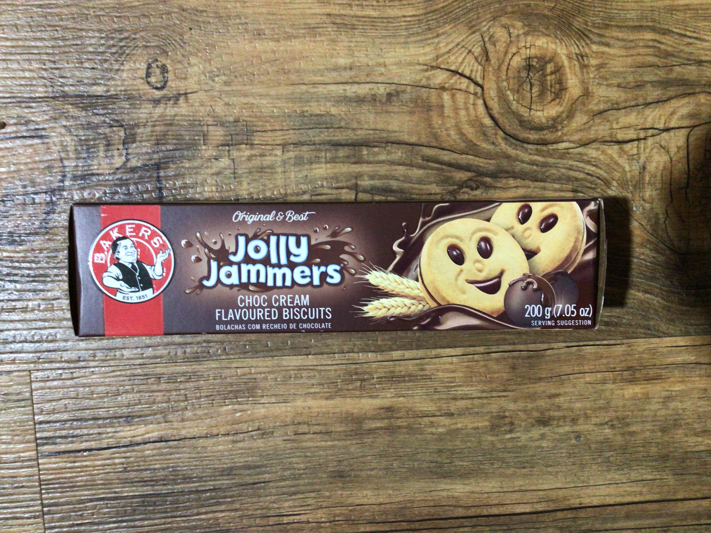 Bakers Jolly Jammer Choc Cream 200g