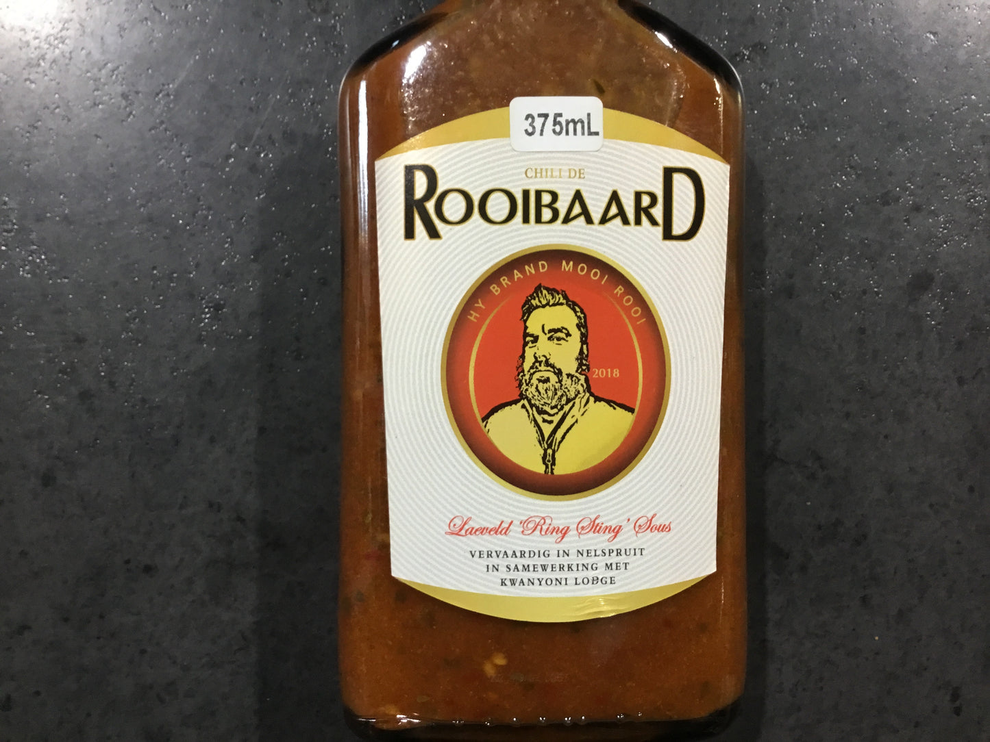 Rooibaard Sauce Original Red Chilli 375ml