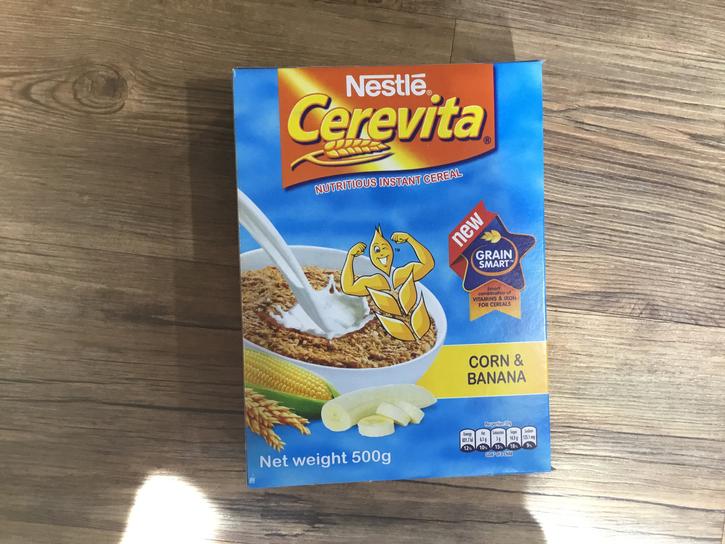 Nestle Cerevita Banana & Corn 500g