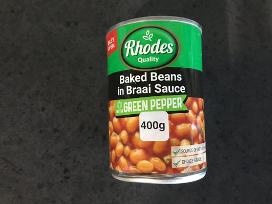 Rhodes Baked Beans in Braai 410g