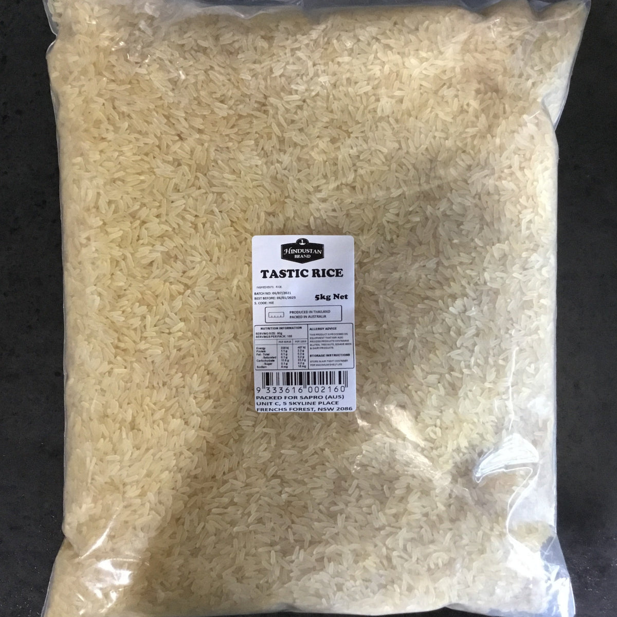 Tastic Rice Products Tastic Rice Large 5KG – South African Home Foods