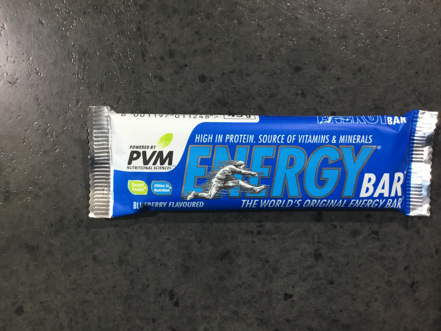 PVM Energy Bar Blue Berry 45g