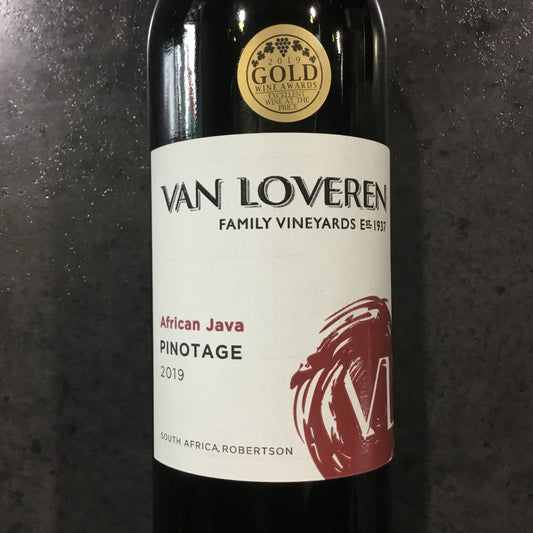 Van Loveren African Java Pinotage 750ml