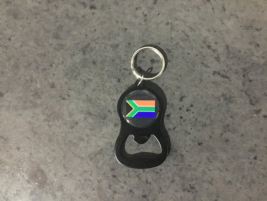 Keyring SA Flag Bottle Opener