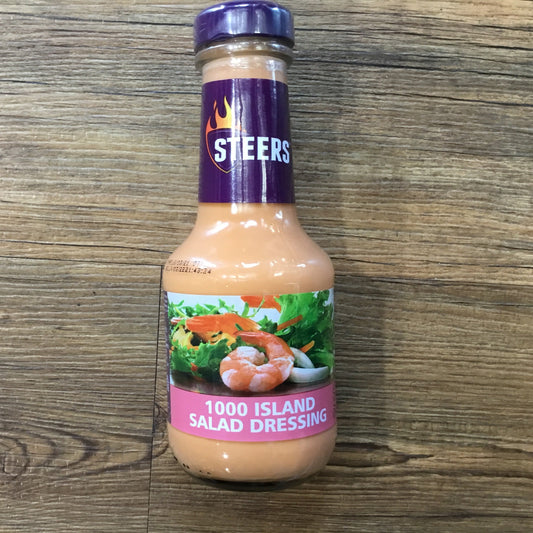 Steers Sauce Salad Dressing 1000 Islands 375ml