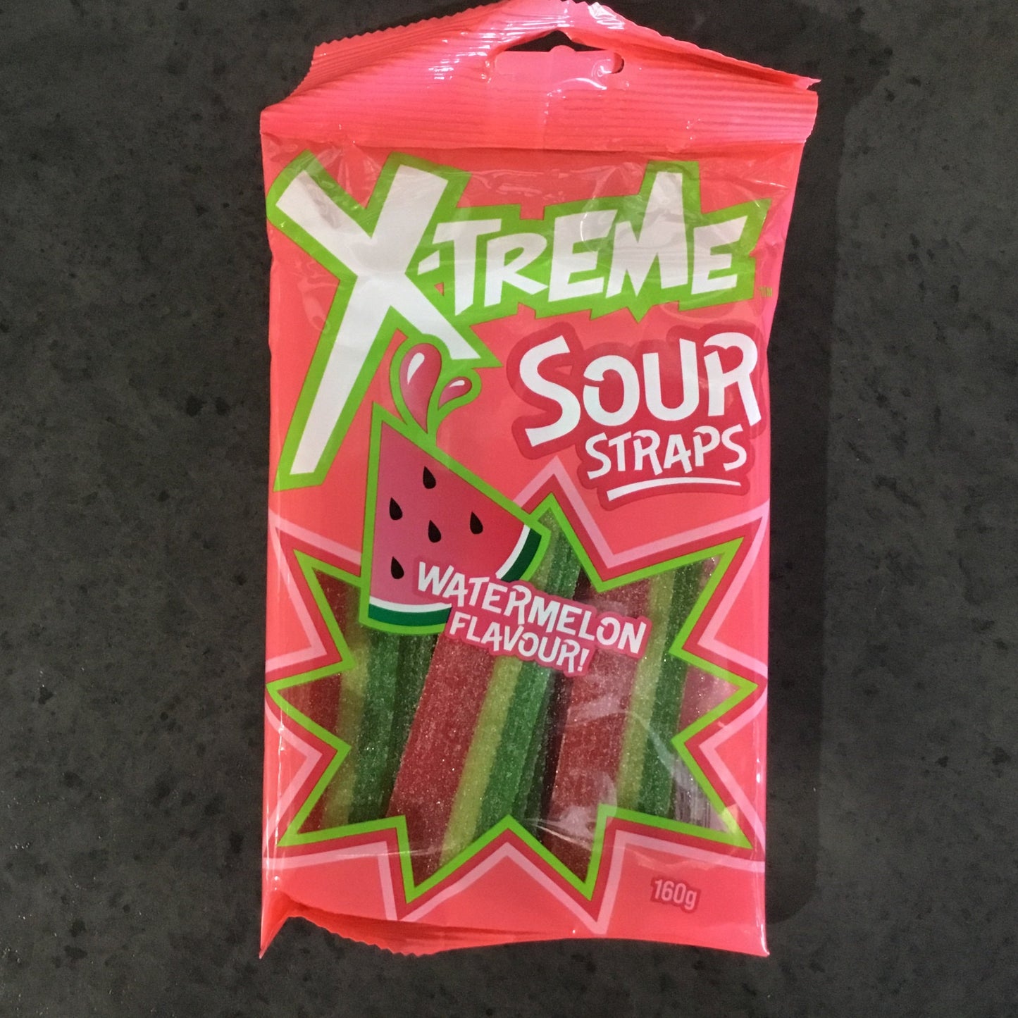 X-Treme Sour Watermelon Straps 160g