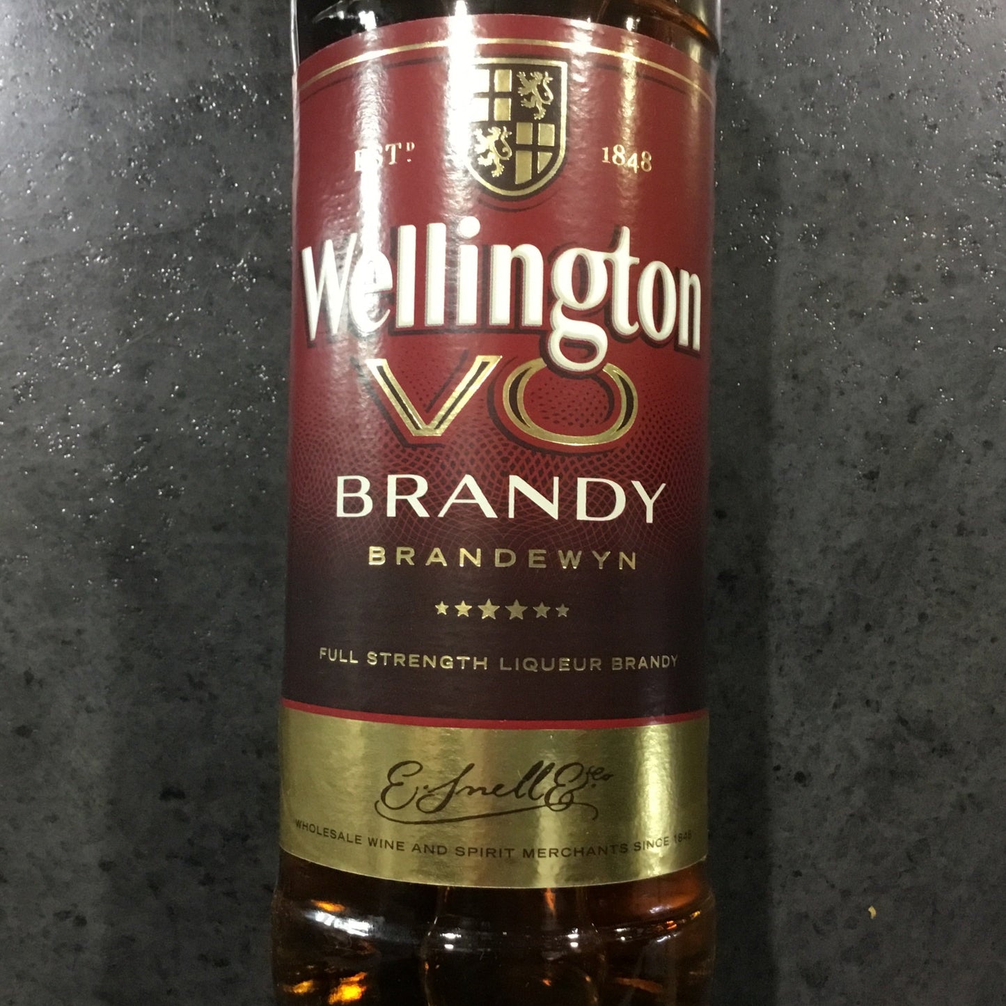 Wellington VO Brandy Edward Snell 750ml
