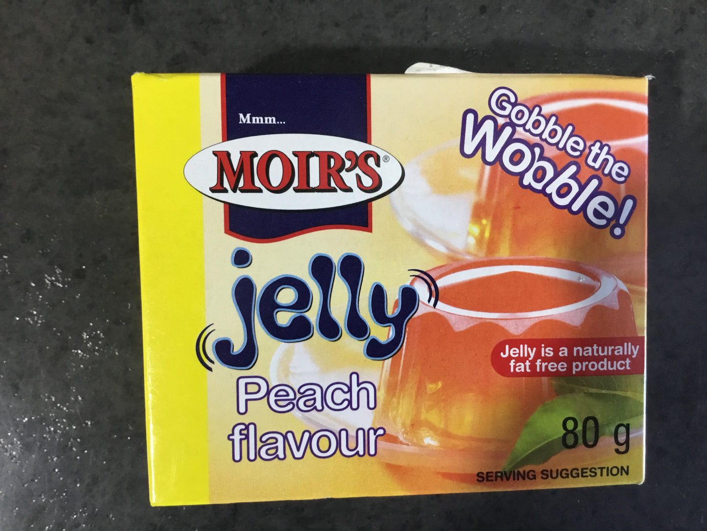 Moirs Jelly Peach 80g