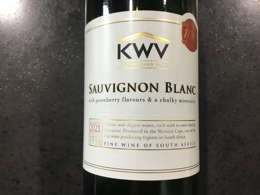 KWV Sauvignon Blanc 750ml