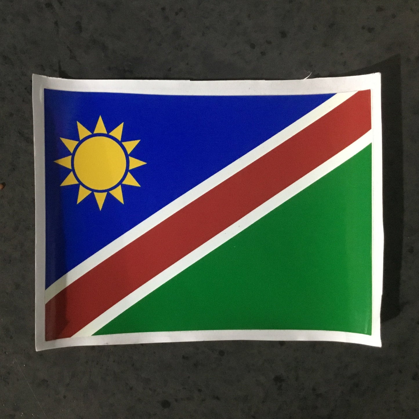 Sticker Namibian Flag 10cm