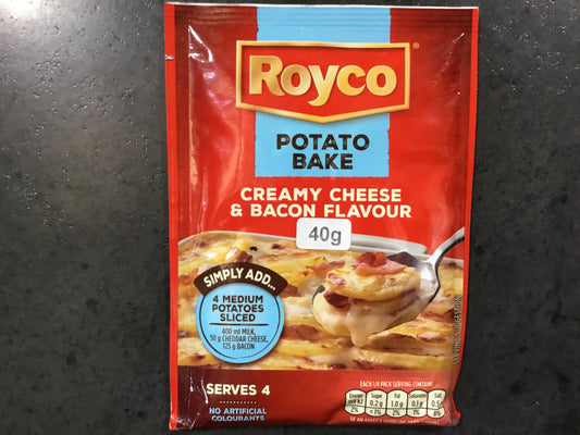Royco Potato Bake Creamy Cheese and Bacon 40g