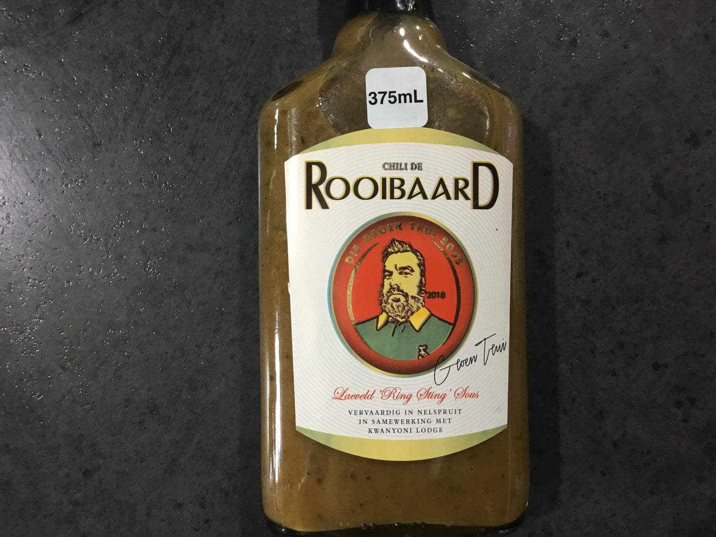 Rooibaard Sauce Green Chilli 375ml