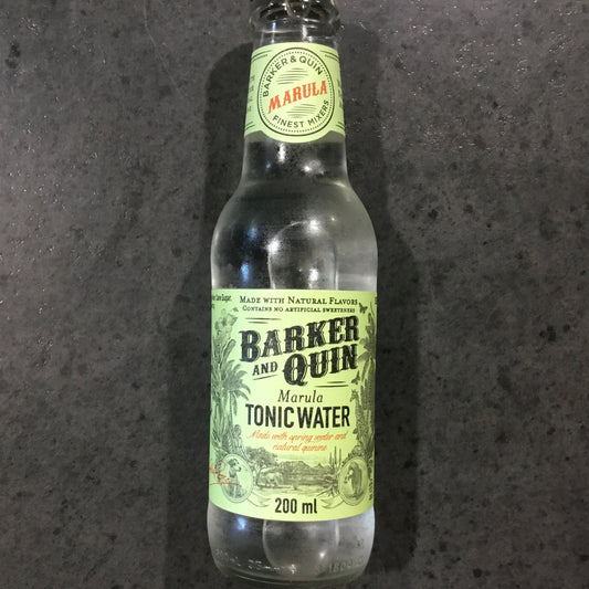 Barker and Quinn Marula  Tonic Water 200ml