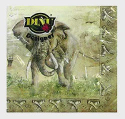 Dinu Designer Napkins - Elephant 20unit