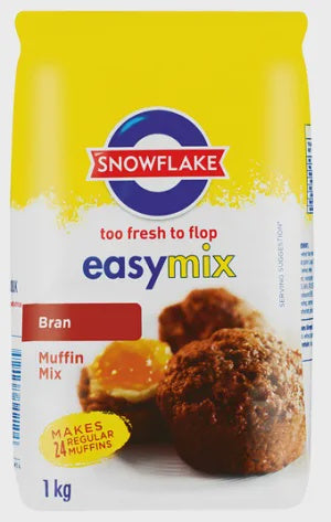 Snowflake Easymix - Bran Muffin Mix 1kg
